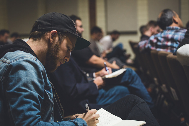 Sunday mornings at Trinity Community Church